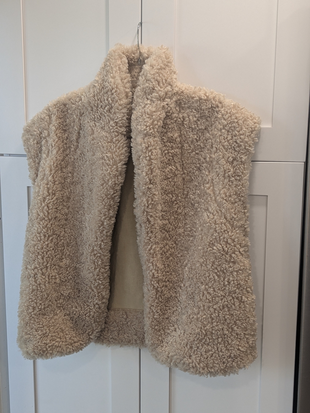 Tuckernuck Cream Teddy Faux Shearling Vest